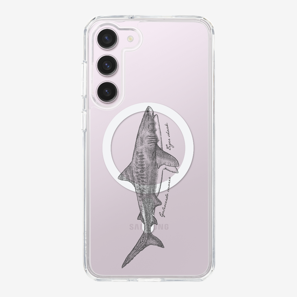 Tiger Shark (Galeocerdo cuvier) Phone Case