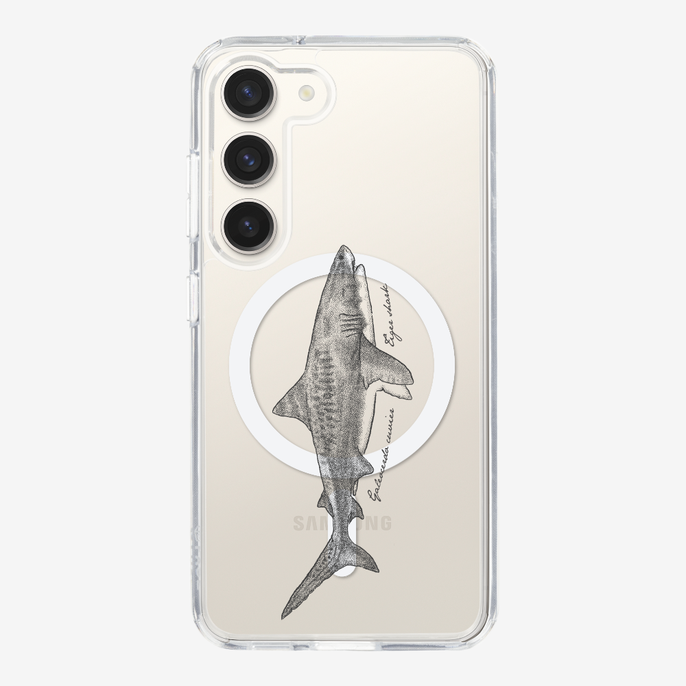 Tiger Shark (Galeocerdo cuvier) Phone Case