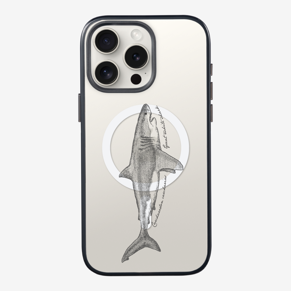 Great White Shark (Carcharodon carcharias) Phone Case