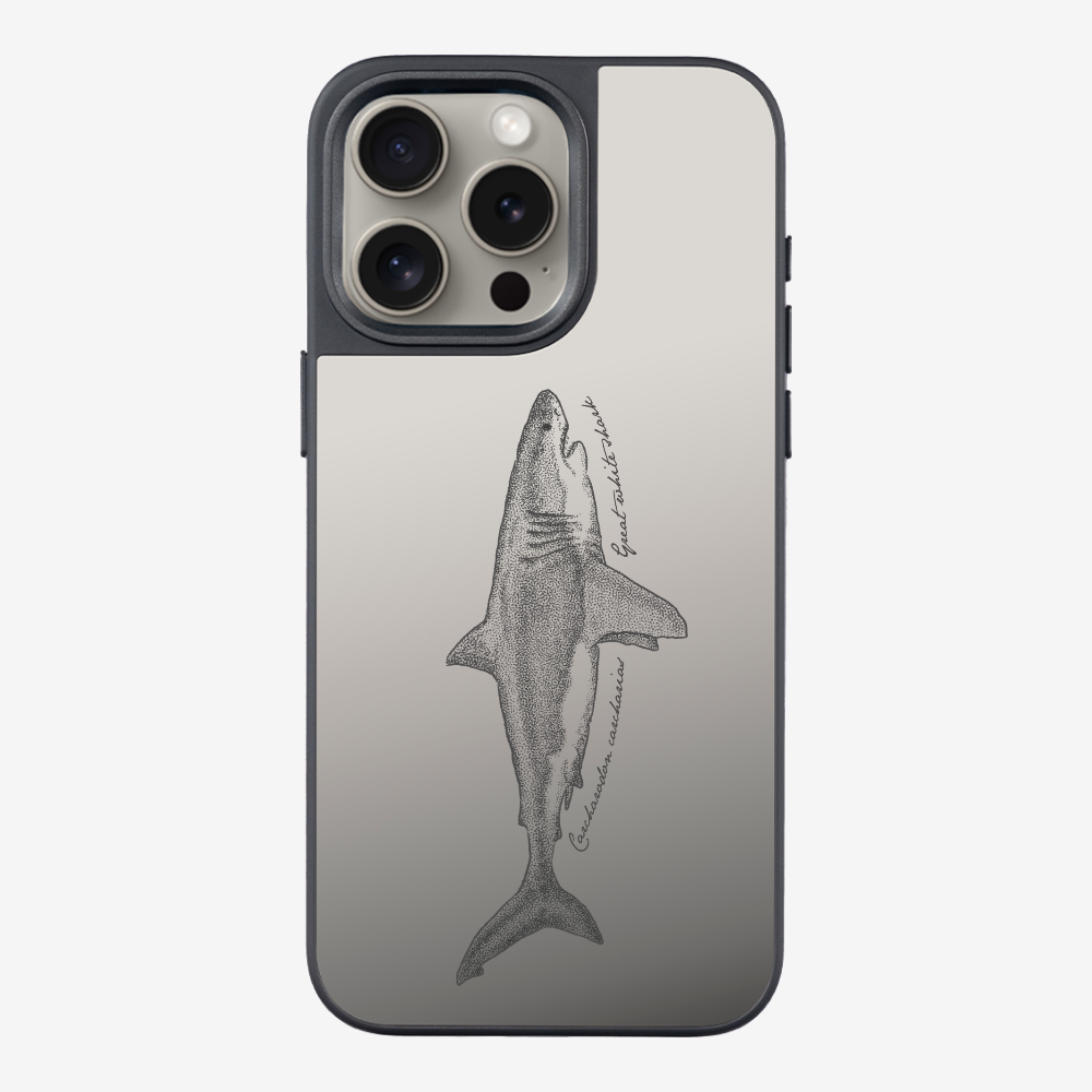 Great White Shark (Carcharodon carcharias) Phone Case