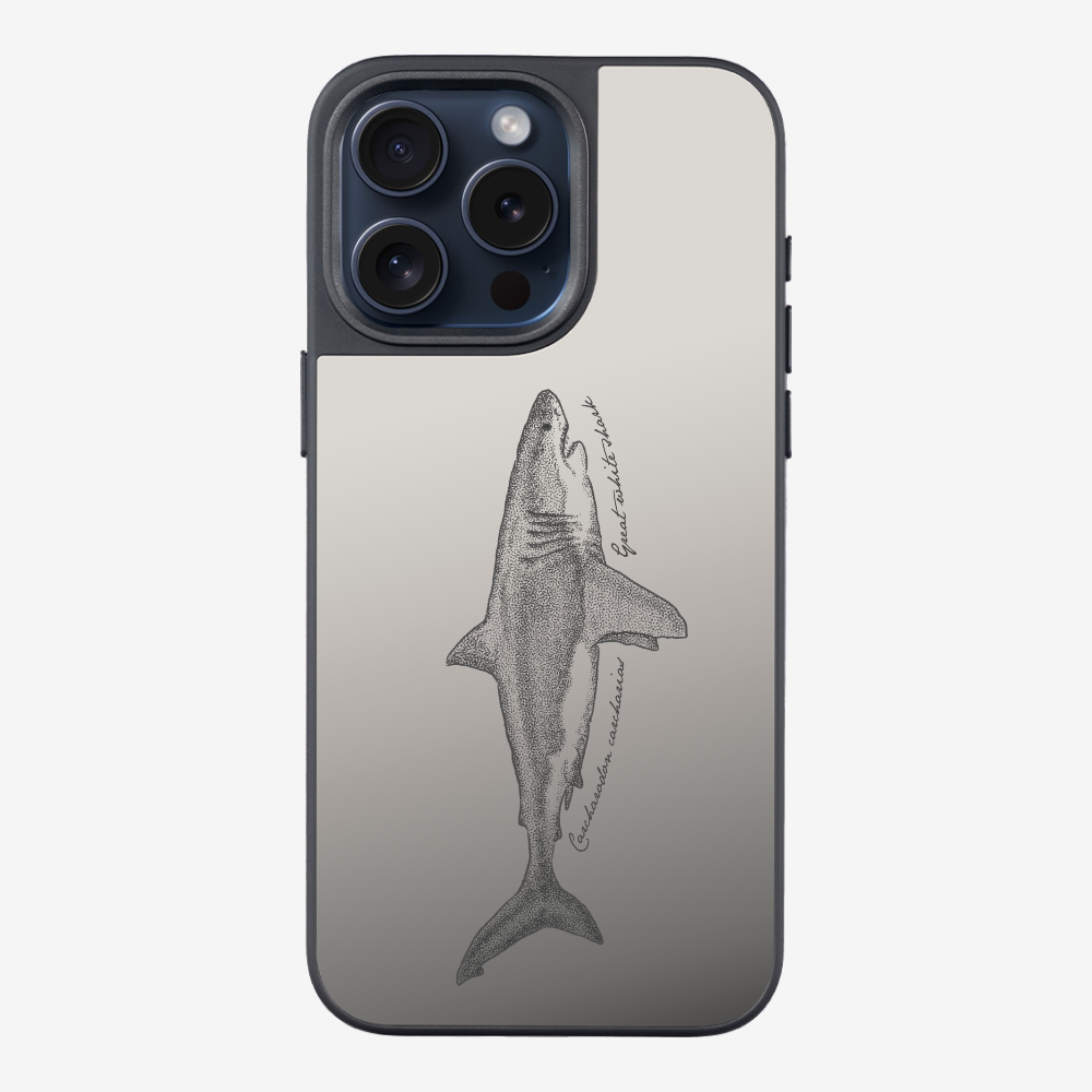 Great White Shark (Carcharodon carcharias) Phone Case