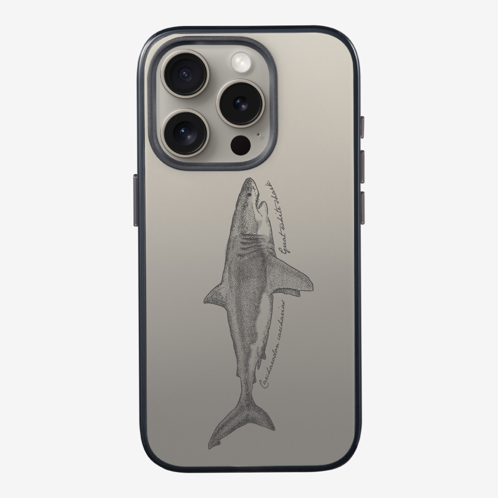 Great White Shark (Carcharodon carcharias) Phone Case