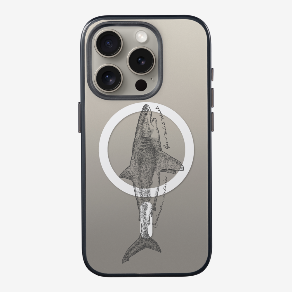 Great White Shark (Carcharodon carcharias) Phone Case