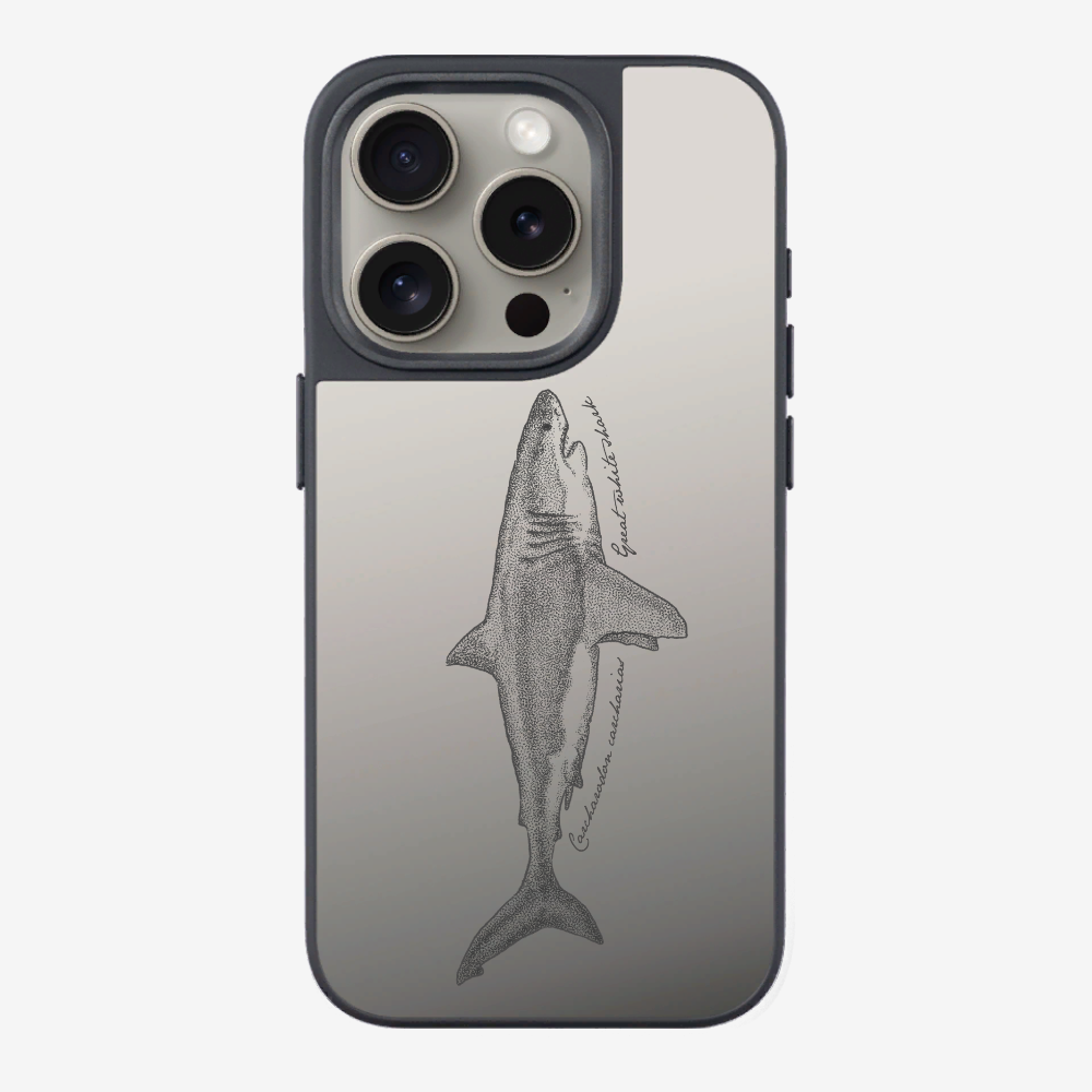 Great White Shark (Carcharodon carcharias) Phone Case