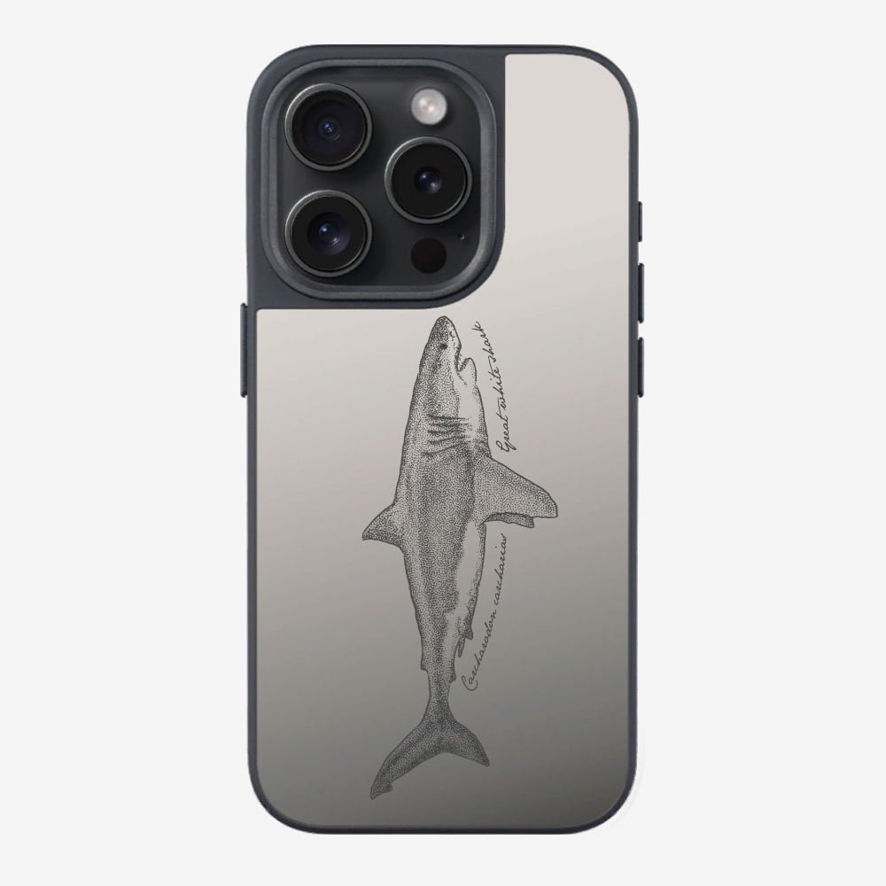 Great White Shark (Carcharodon carcharias) Phone Case