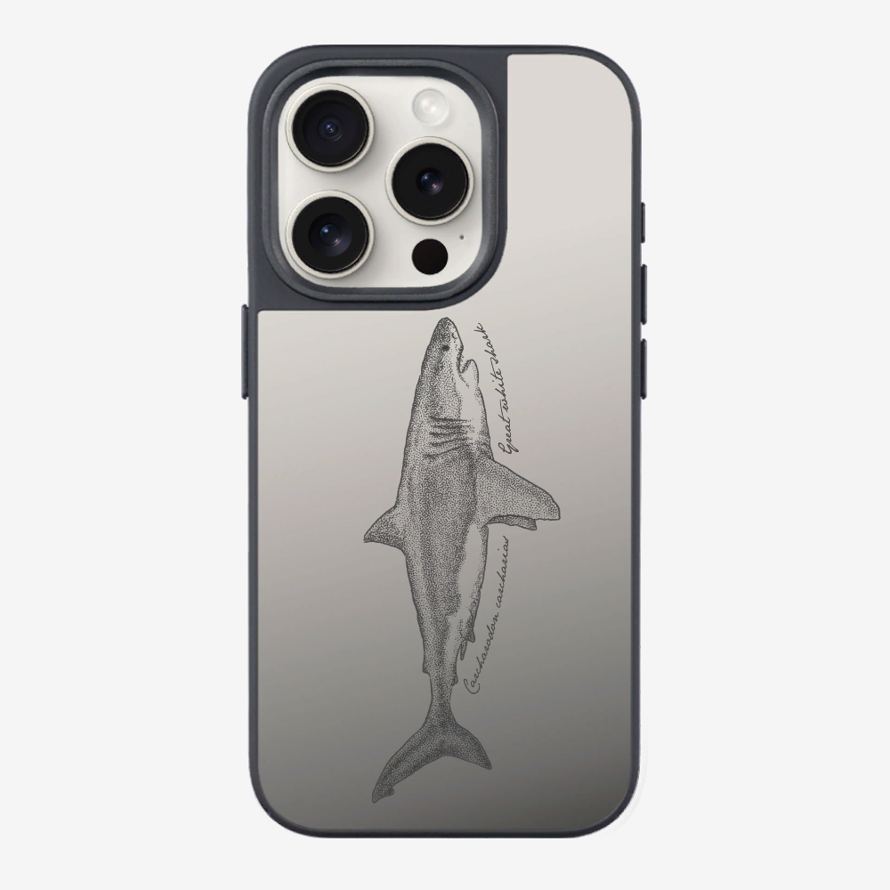 Great White Shark (Carcharodon carcharias) Phone Case