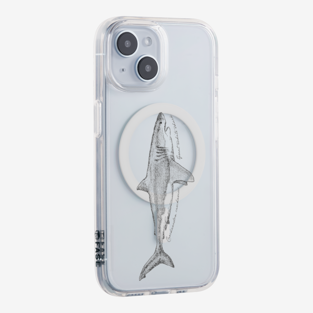 Great White Shark (Carcharodon carcharias) Phone Case