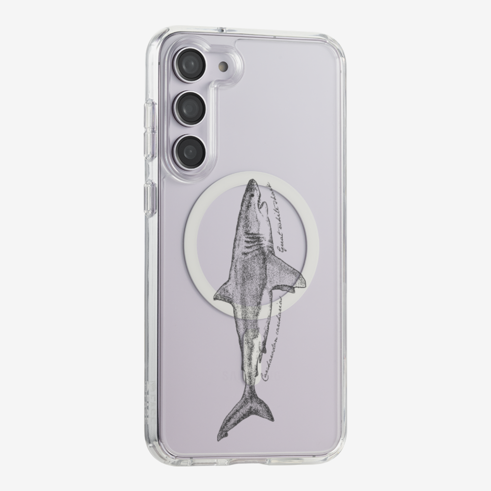 Great White Shark (Carcharodon carcharias) Phone Case