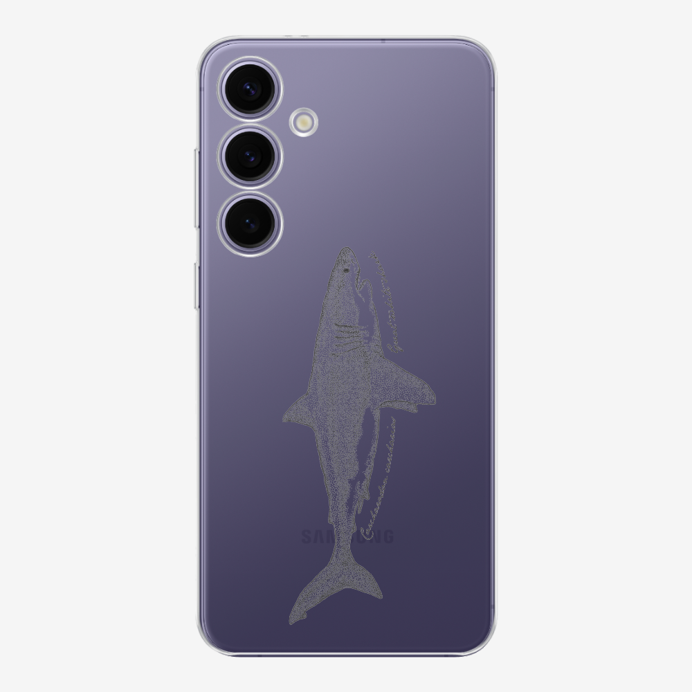 Great White Shark (Carcharodon carcharias) Phone Case