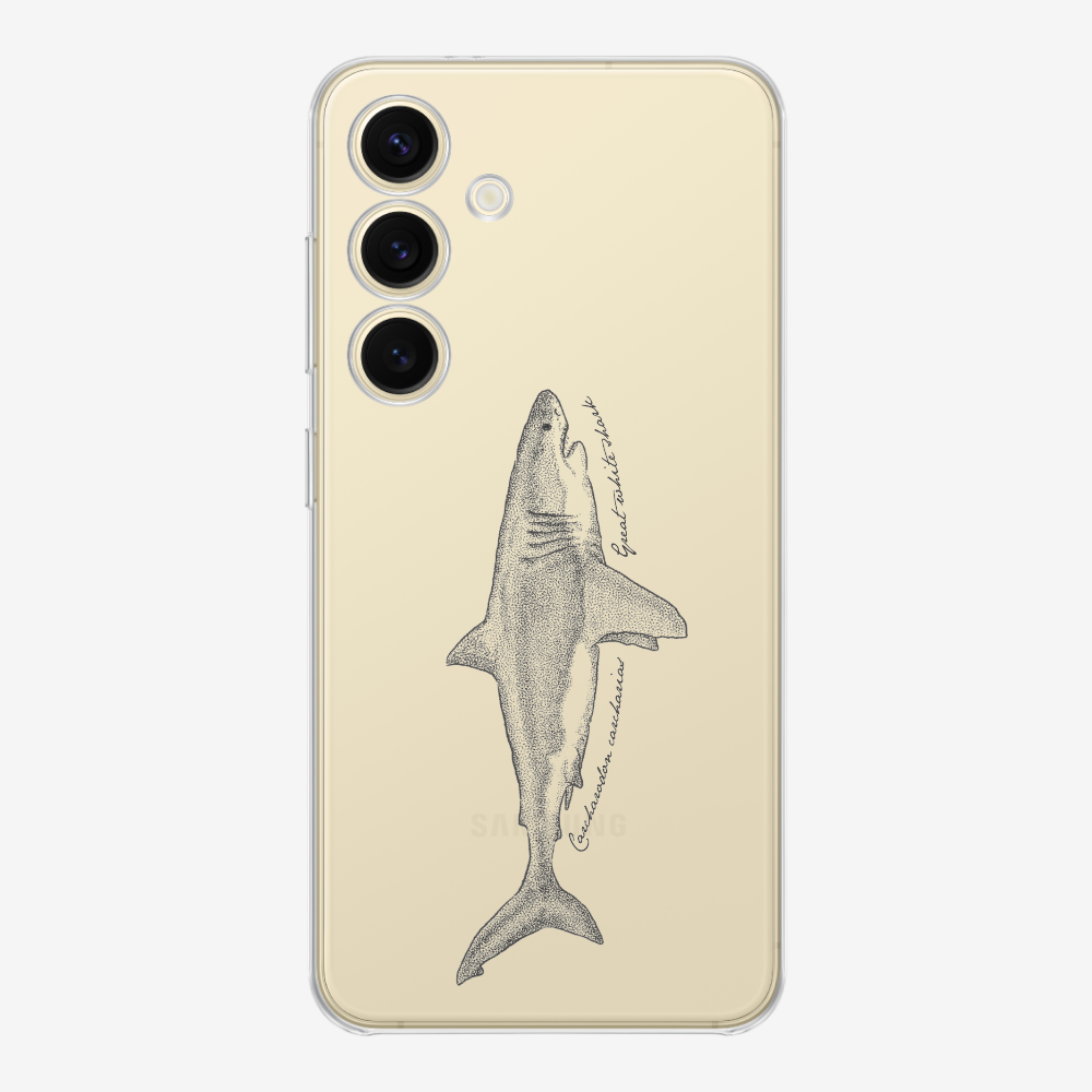 Great White Shark (Carcharodon carcharias) Phone Case