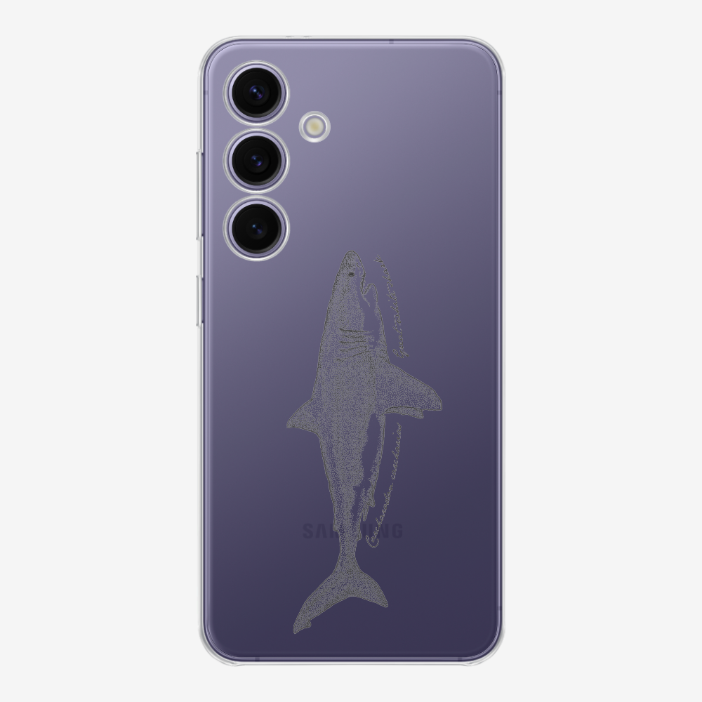 Great White Shark (Carcharodon carcharias) Phone Case