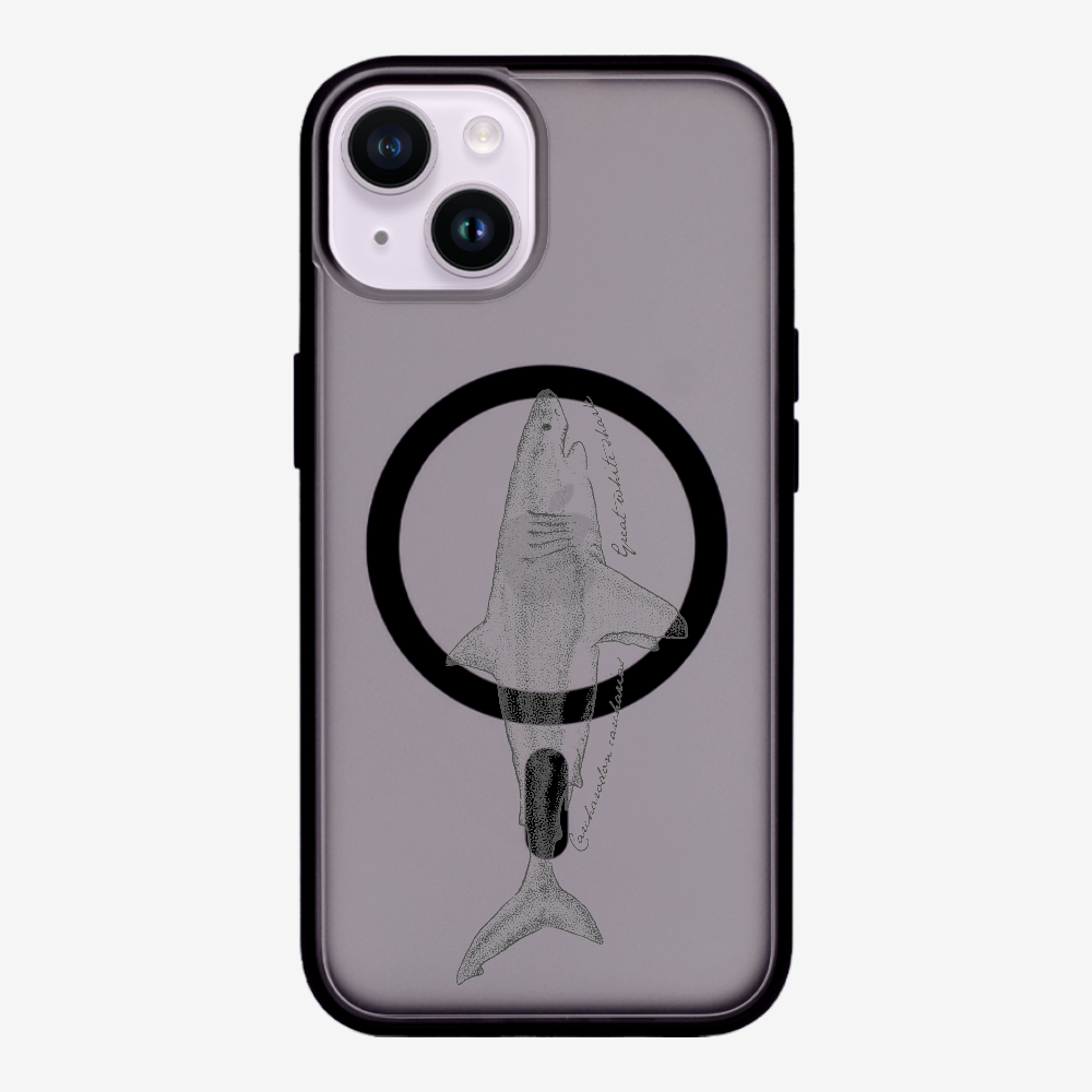 Great White Shark (Carcharodon carcharias) Phone Case