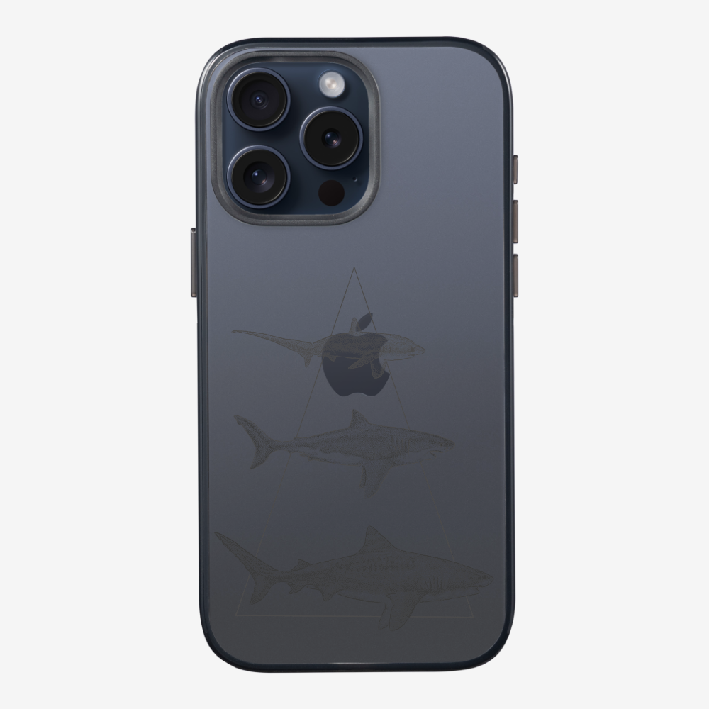 Illustration of Sharks Phone Case