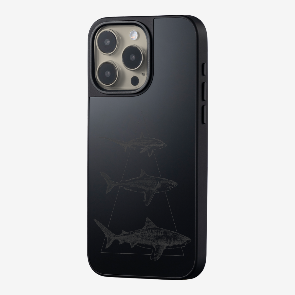 Illustration of Sharks Phone Case