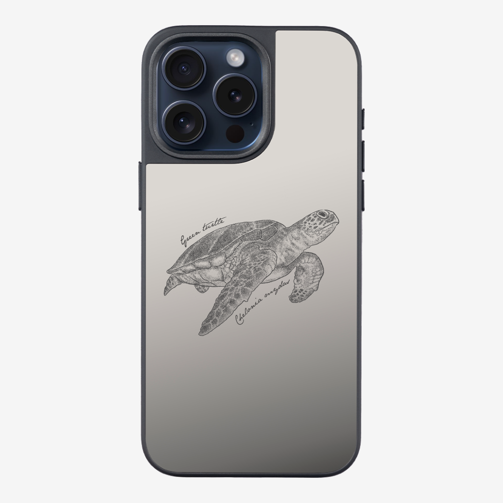 Green Turtle (Chelonia mydas) Phone Case