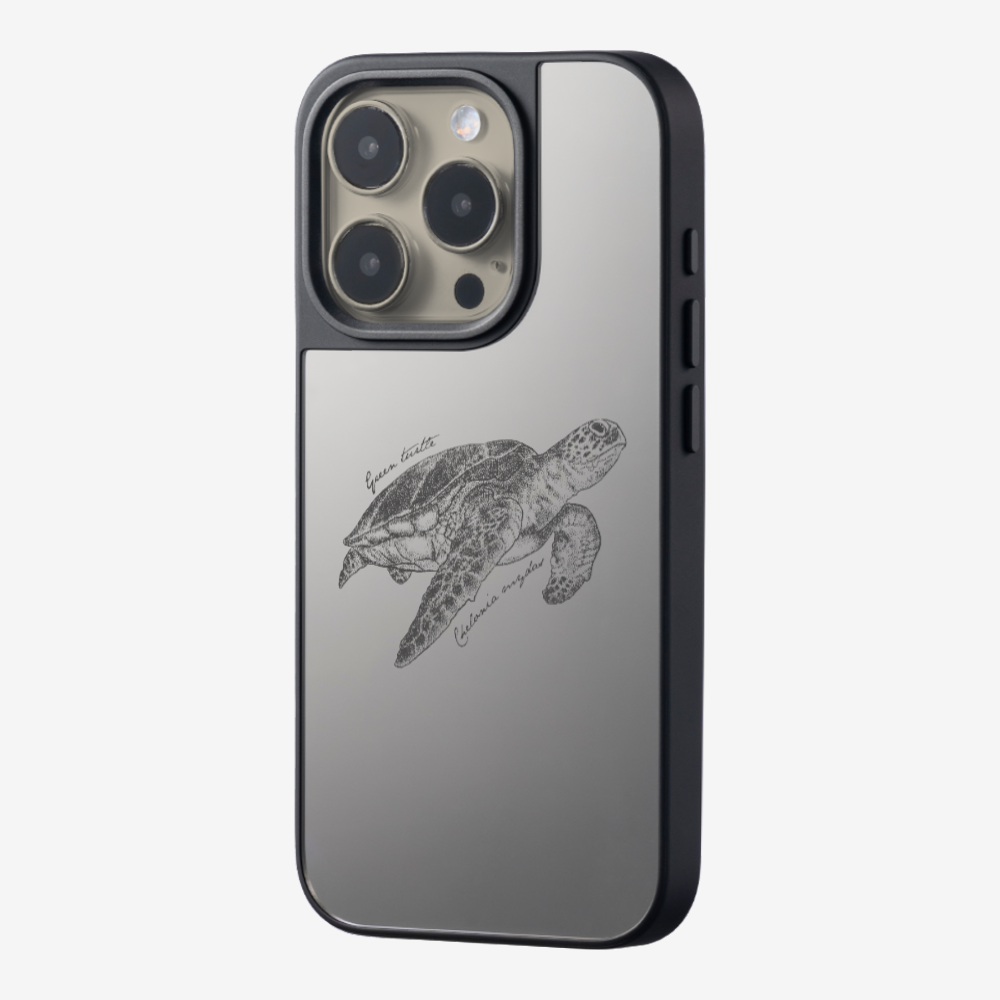 Green Turtle (Chelonia mydas) Phone Case