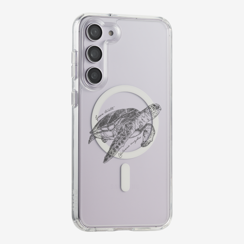 Green Turtle (Chelonia mydas) Phone Case