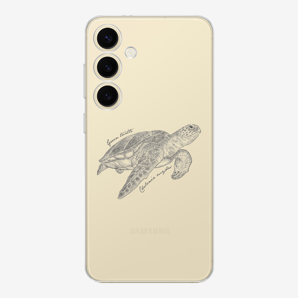 Green Turtle (Chelonia mydas) Phone Case