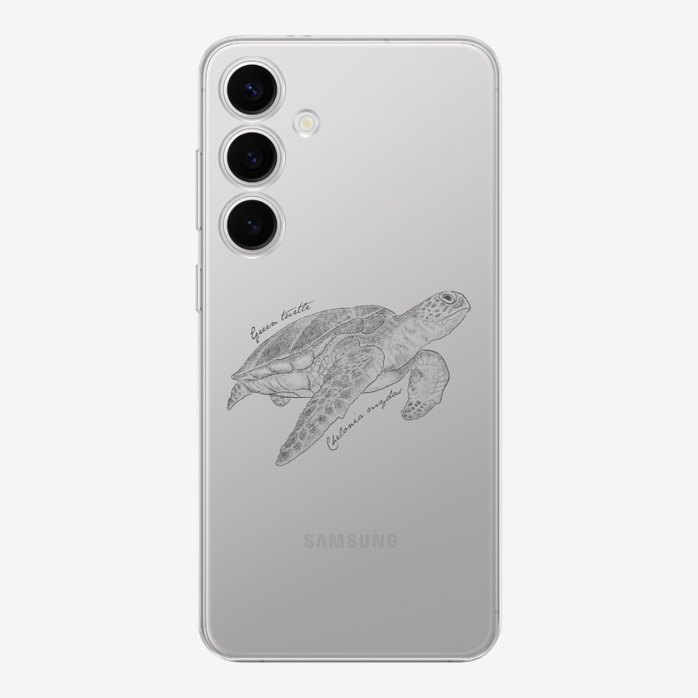 Green Turtle (Chelonia mydas) Phone Case