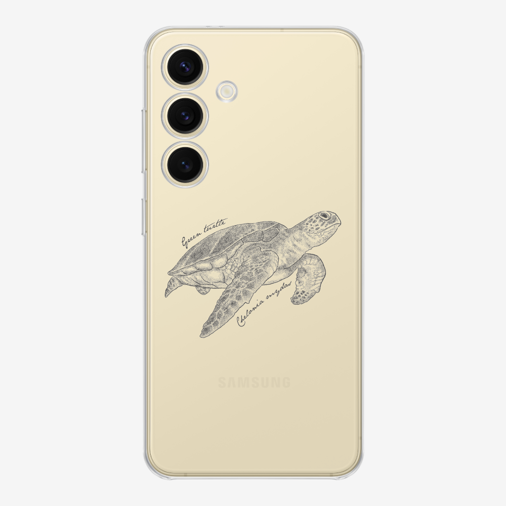 Green Turtle (Chelonia mydas) Phone Case