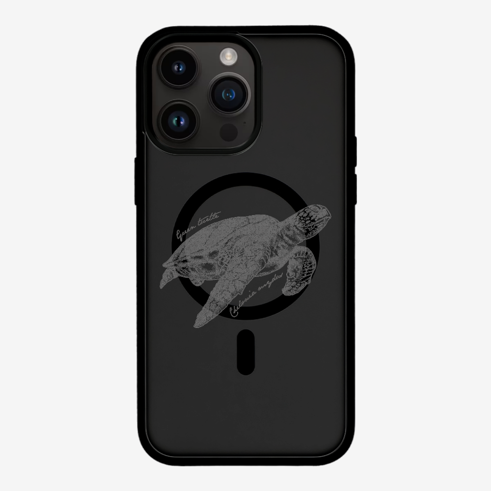 Green Turtle (Chelonia mydas) Phone Case