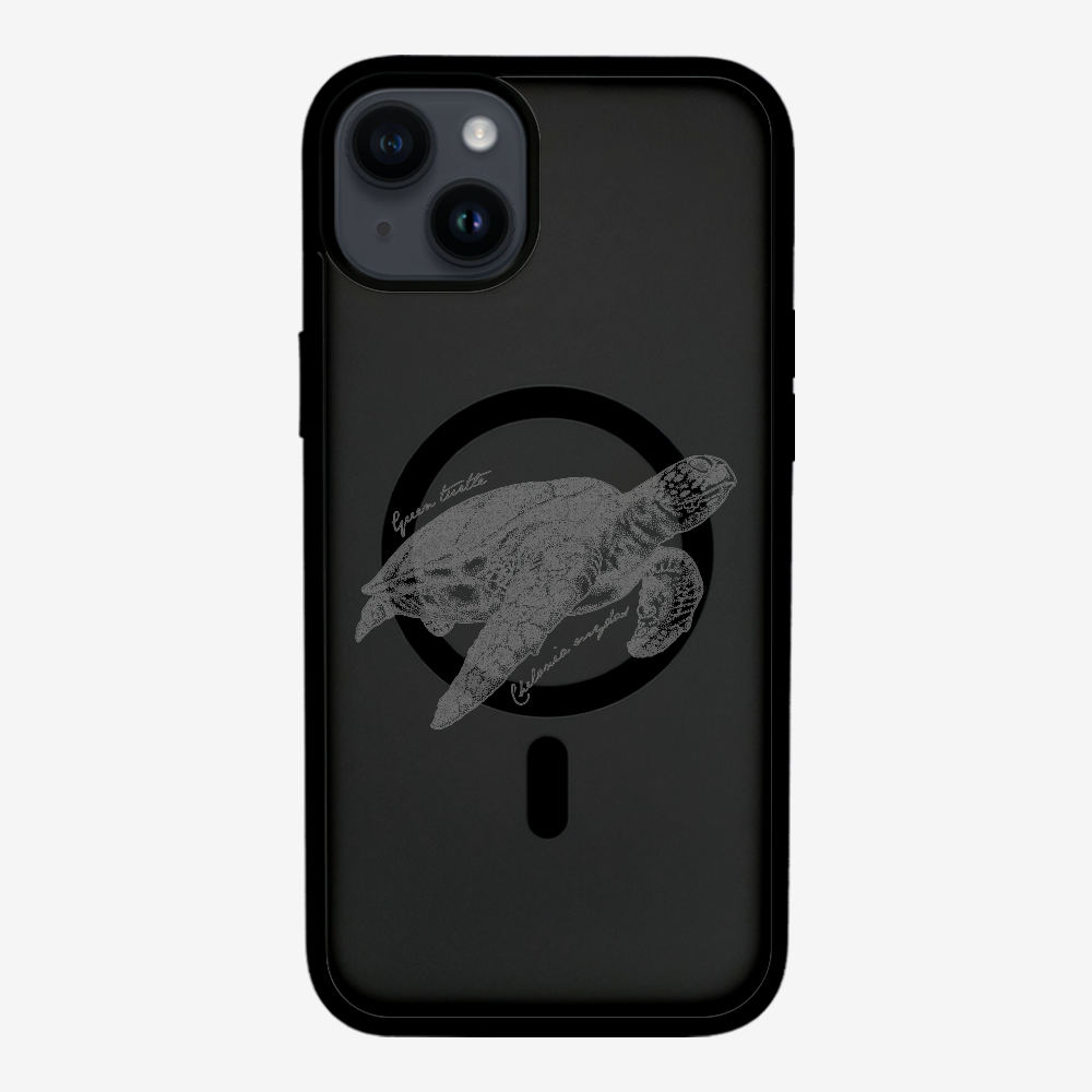 Green Turtle (Chelonia mydas) Phone Case