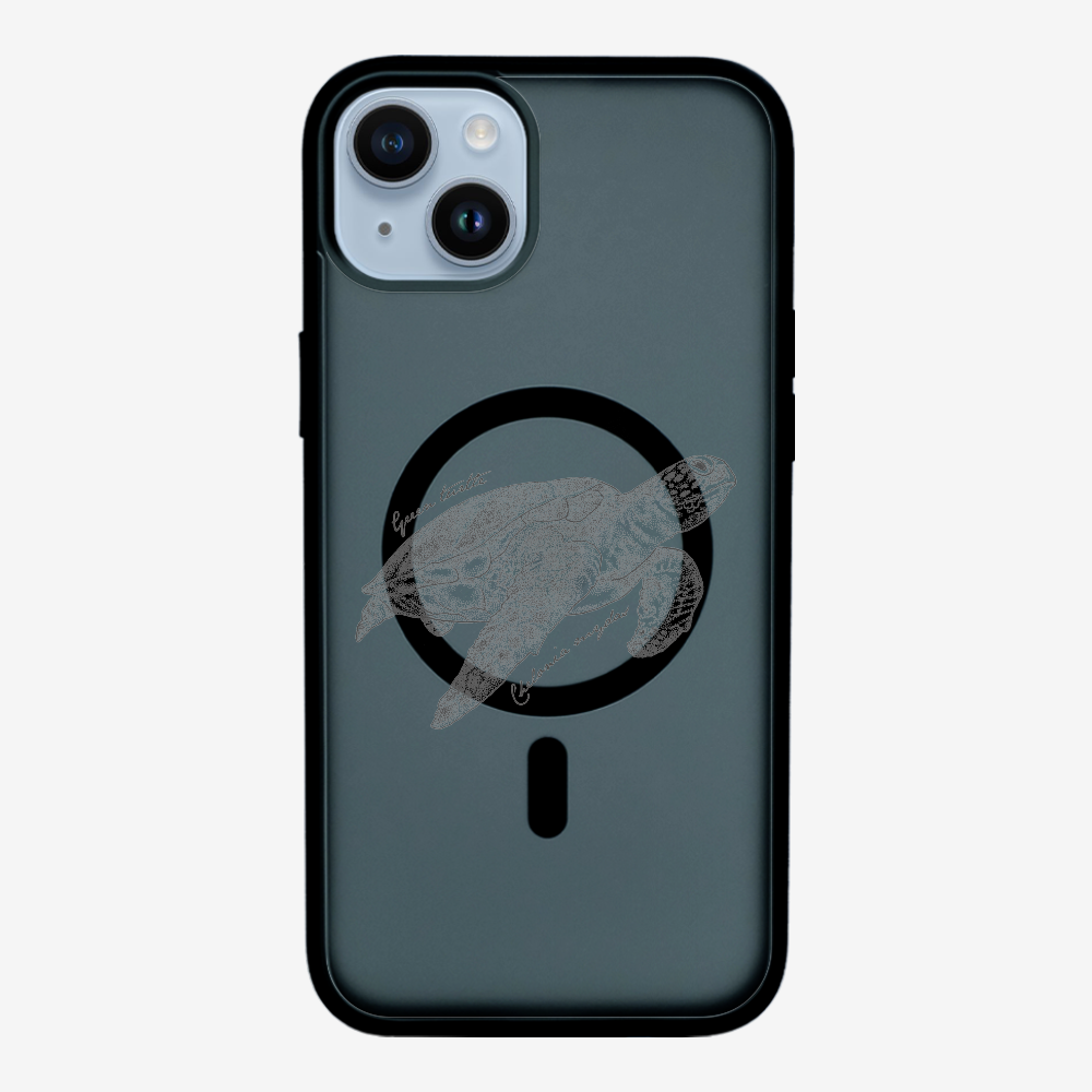 Green Turtle (Chelonia mydas) Phone Case