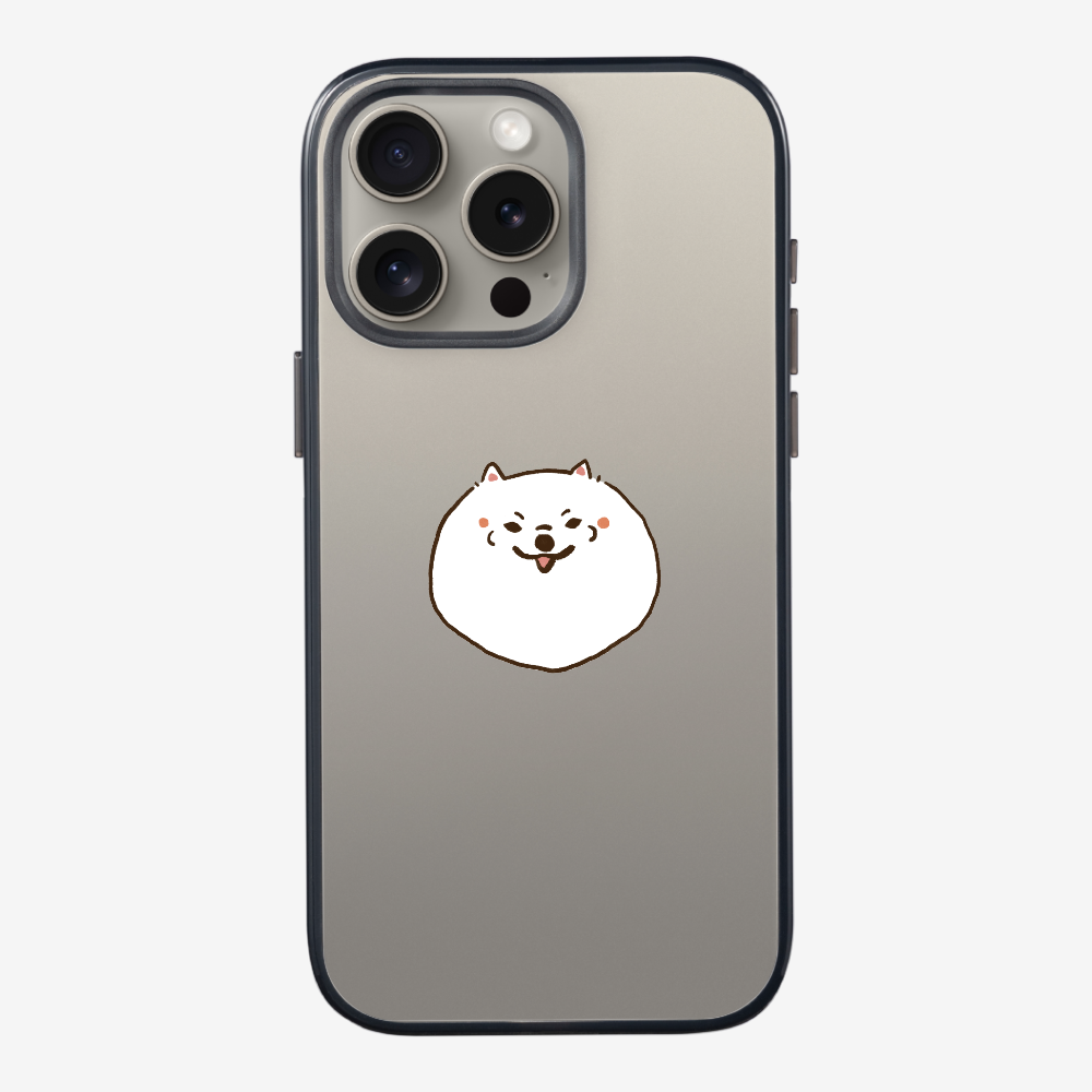 Germany White Pomeranian Phone Case