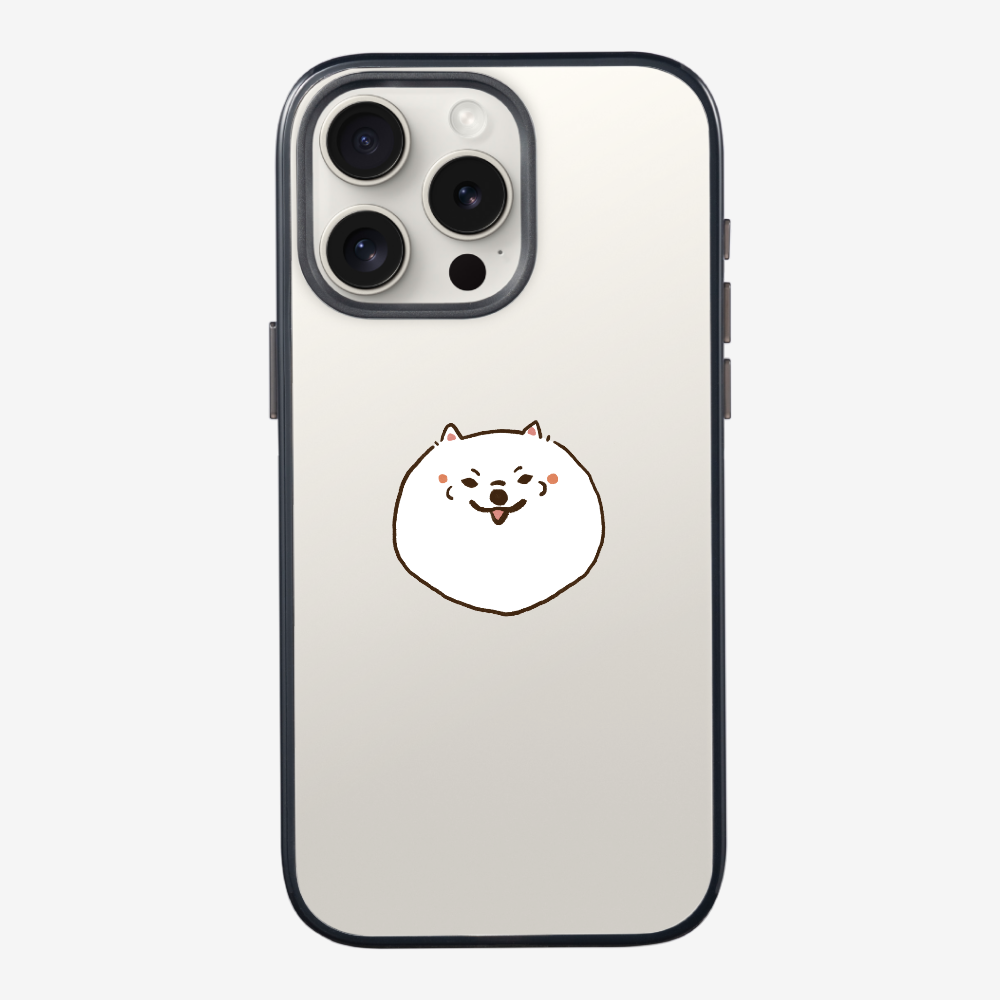 Germany White Pomeranian Phone Case