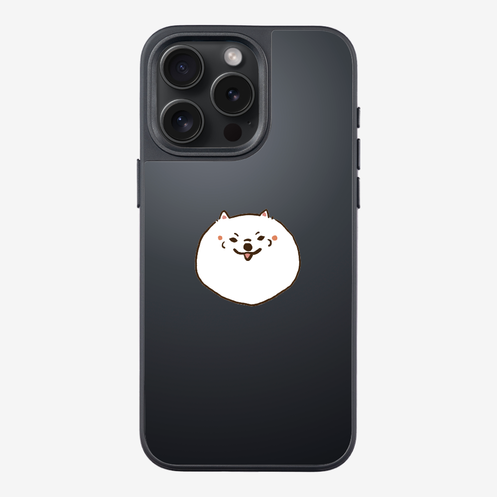 Germany White Pomeranian Phone Case