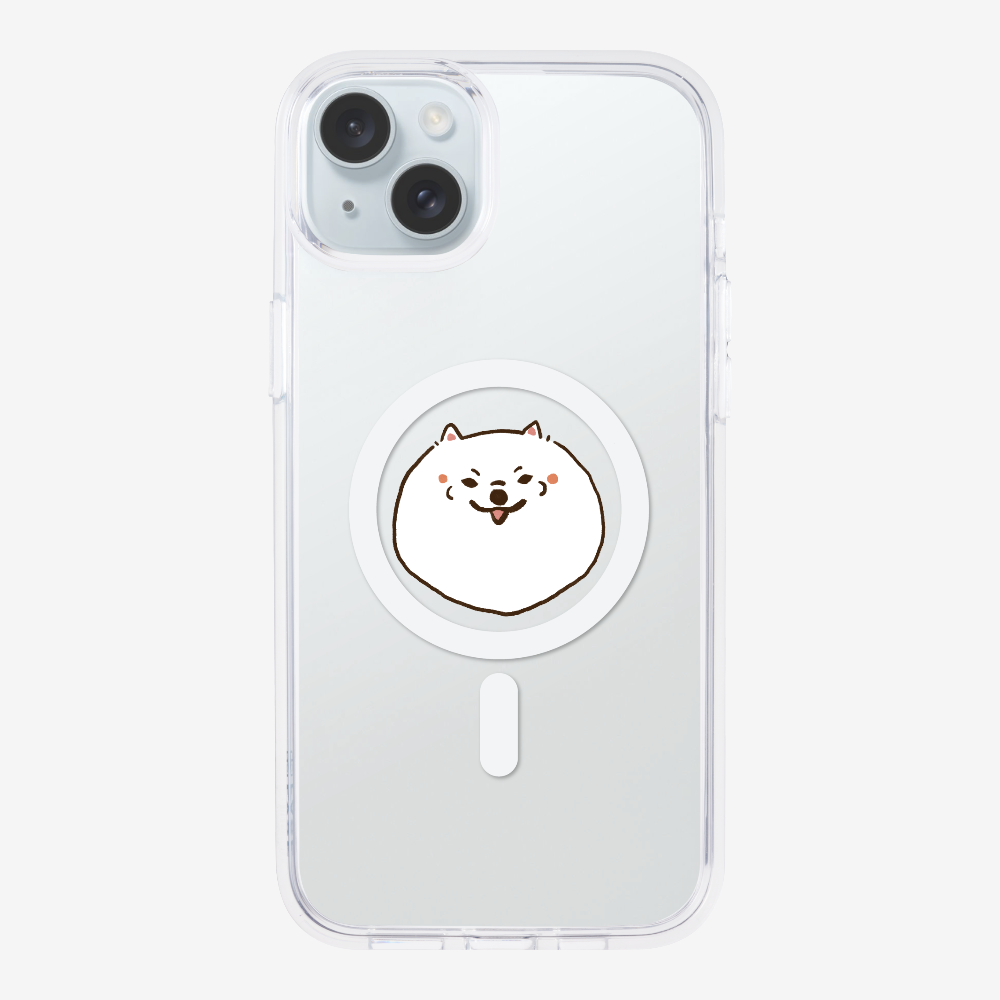 Germany White Pomeranian Phone Case