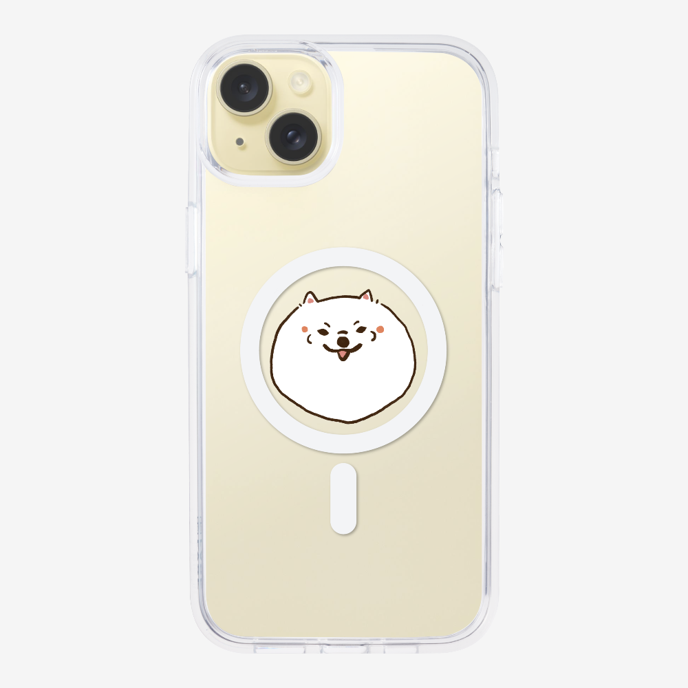 Germany White Pomeranian Phone Case