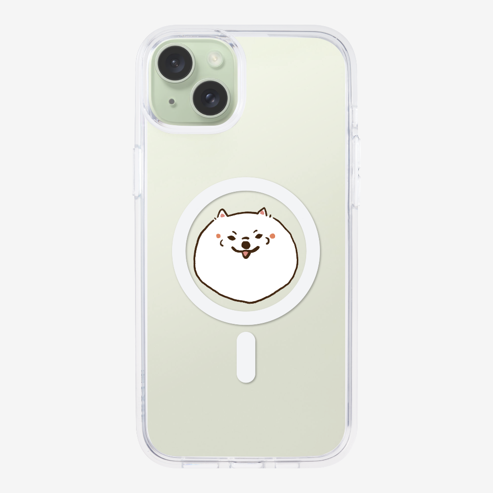 Germany White Pomeranian Phone Case