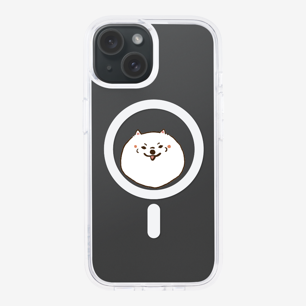 Germany White Pomeranian Phone Case