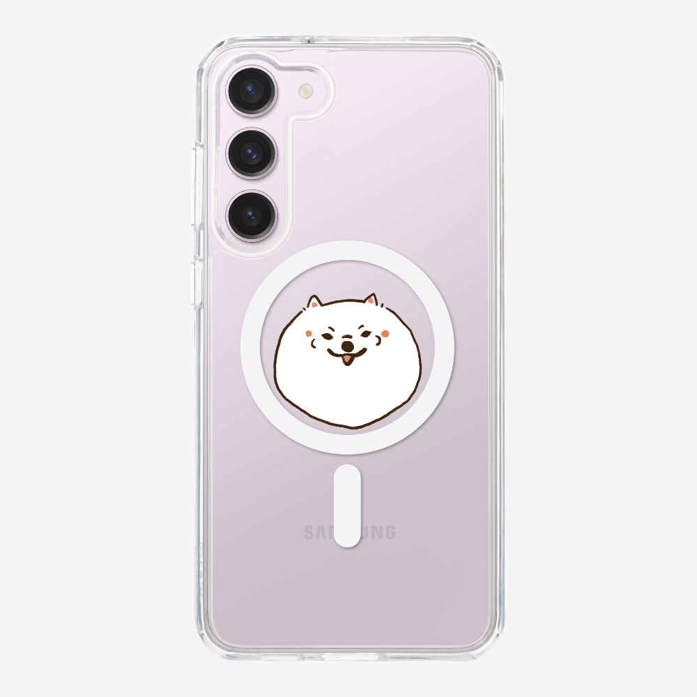 Germany White Pomeranian Phone Case