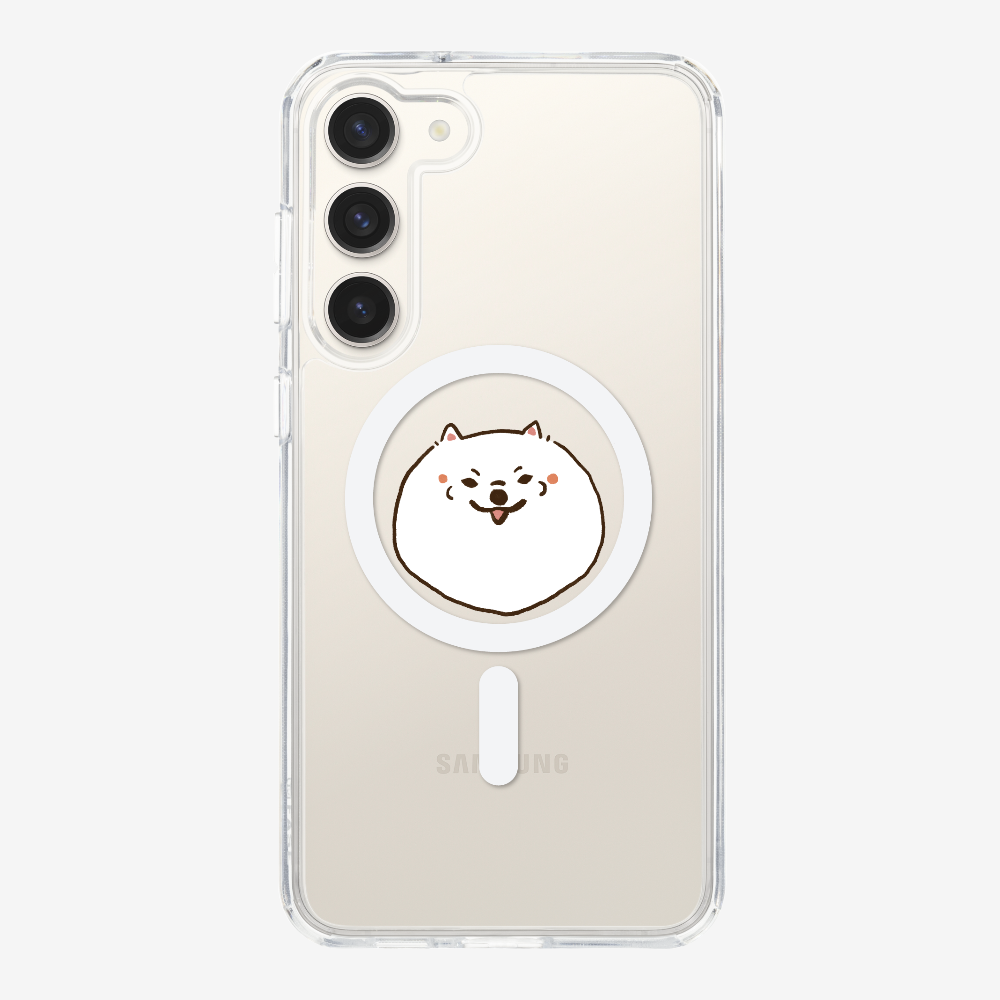 Germany White Pomeranian Phone Case