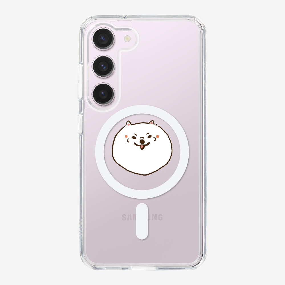 Germany White Pomeranian Phone Case