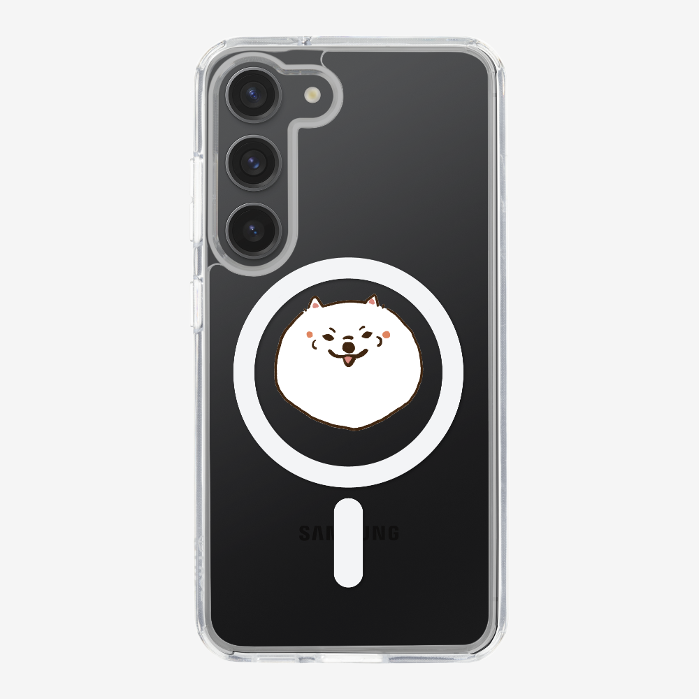 Germany White Pomeranian Phone Case