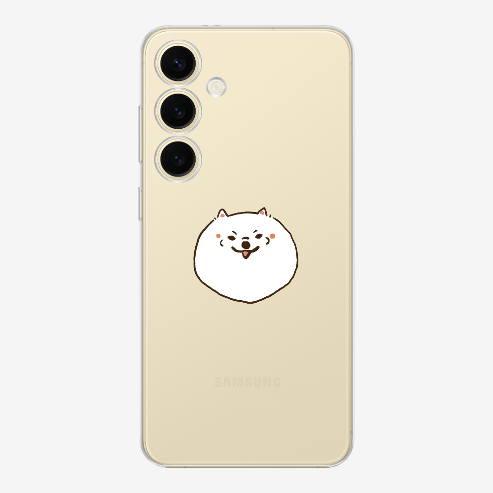 Germany White Pomeranian Phone Case