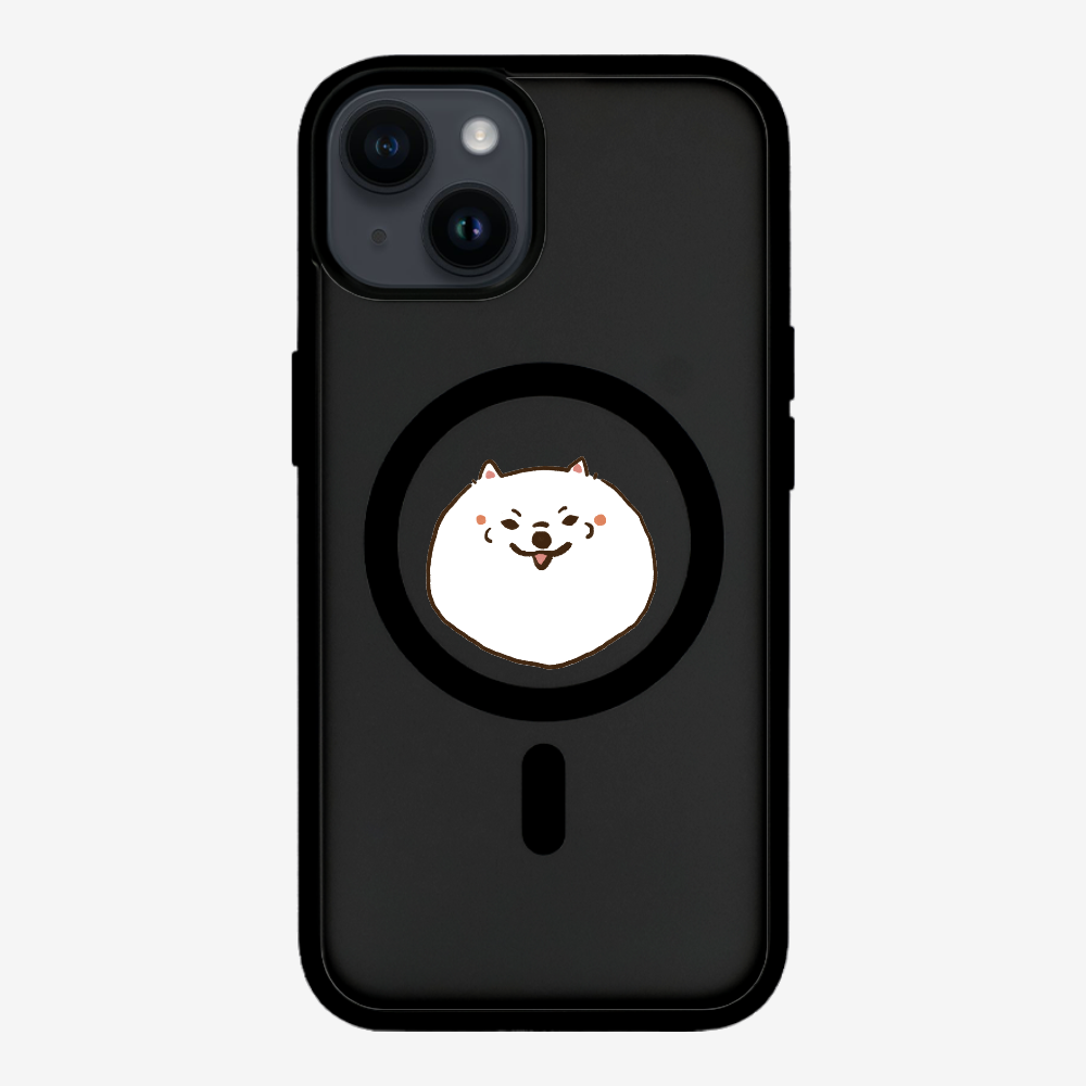 Germany White Pomeranian Phone Case