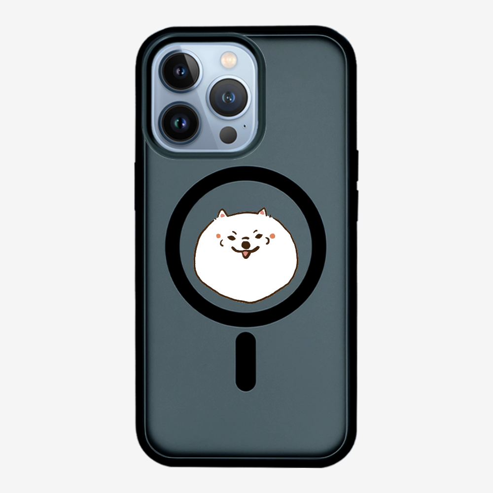 Germany White Pomeranian Phone Case