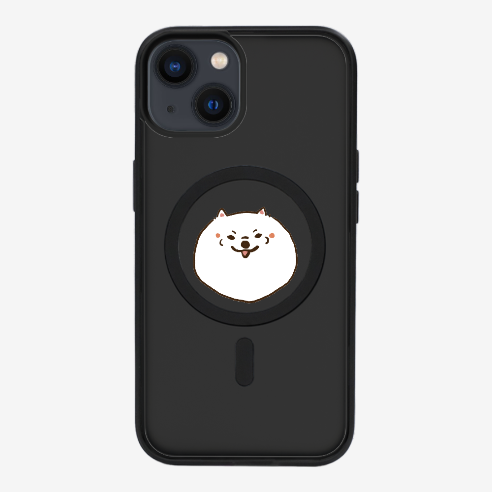 Germany White Pomeranian Phone Case