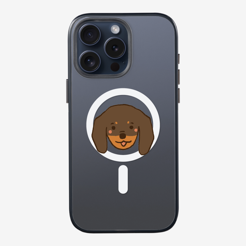 Germany Brown Dachshund Phone Case