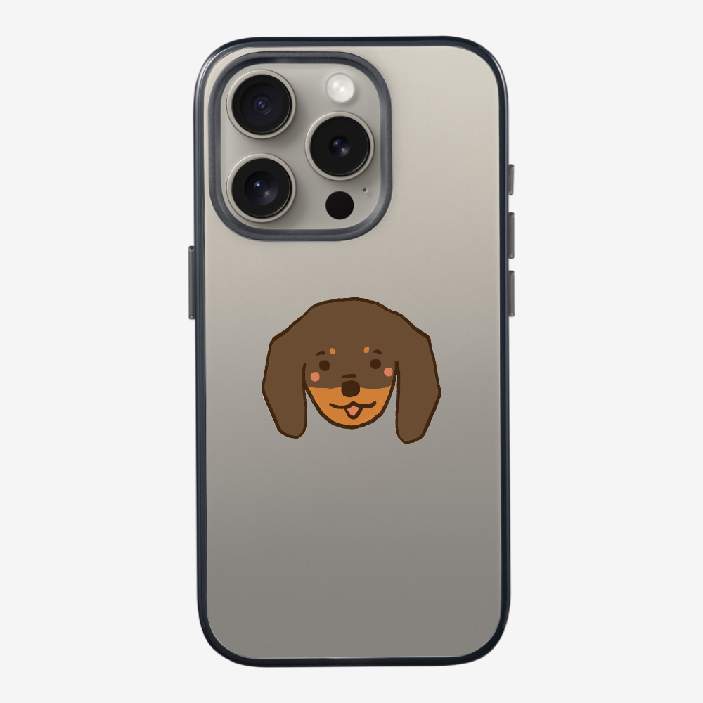 Germany Brown Dachshund Phone Case