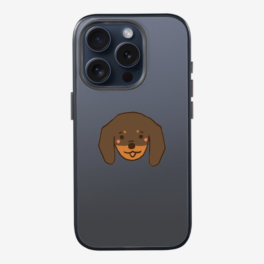 Germany Brown Dachshund Phone Case