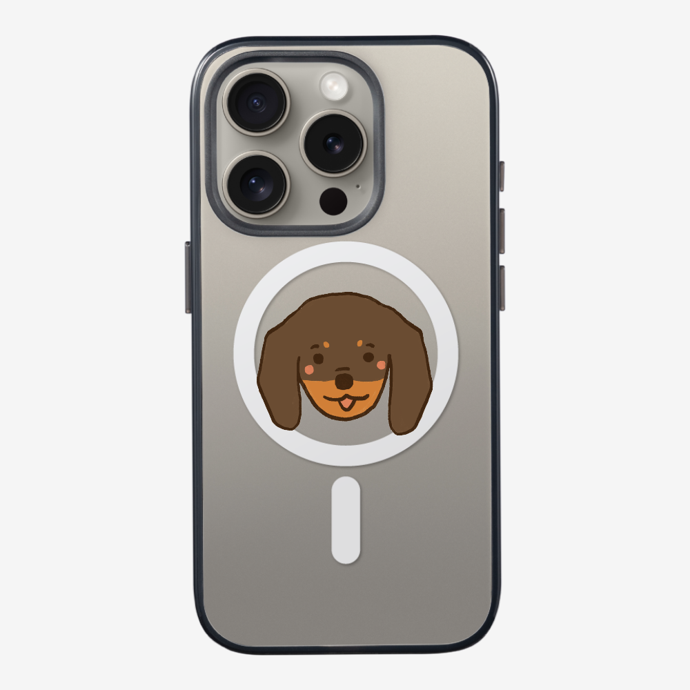 Germany Brown Dachshund Phone Case