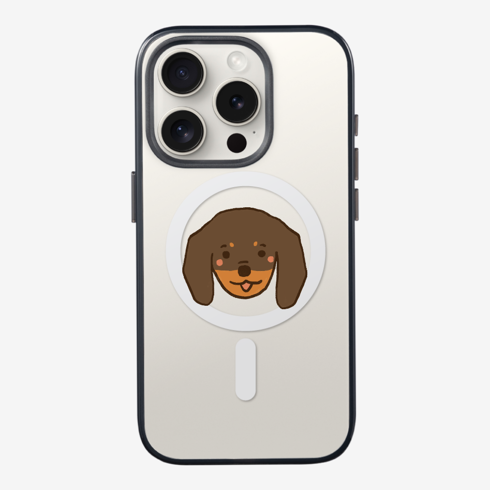 Germany Brown Dachshund Phone Case