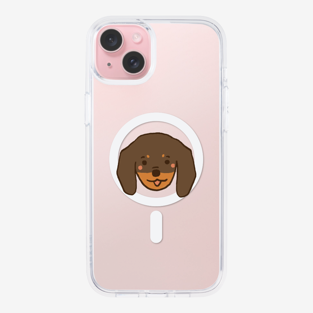 Germany Brown Dachshund Phone Case