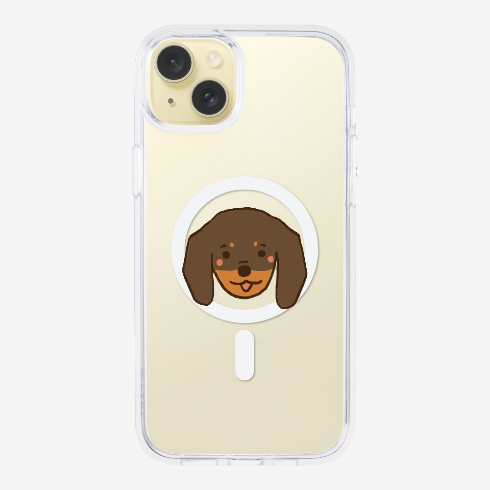 Germany Brown Dachshund Phone Case