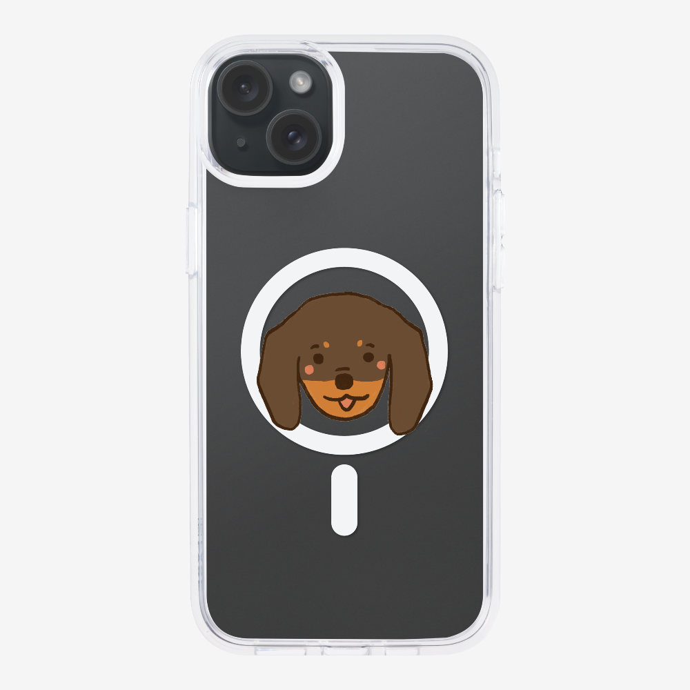 Germany Brown Dachshund Phone Case